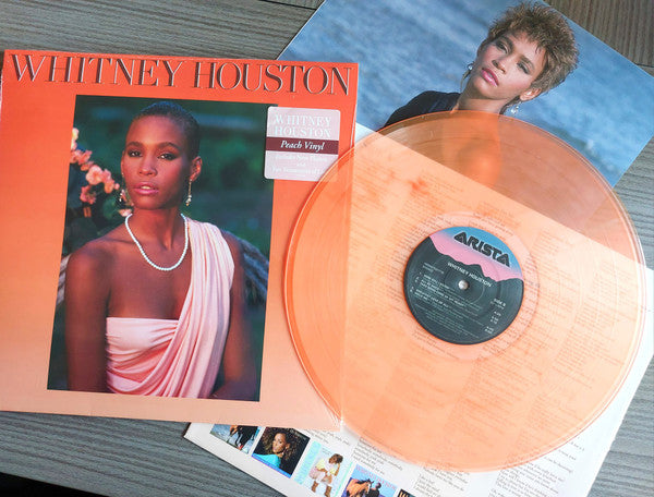 Whitney Houston - Whitney Houston Transparent Peach Coloured Vinyl LP (Used)