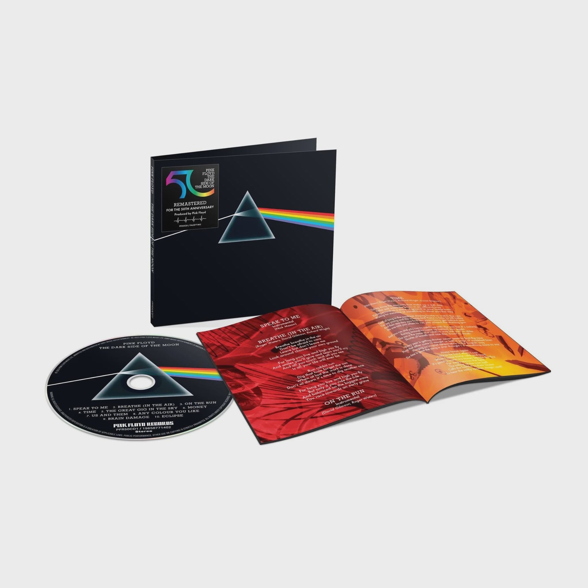 Pink Floyd - The Dark Side Of The Moon 50th Anniversary Remastered CD (New)