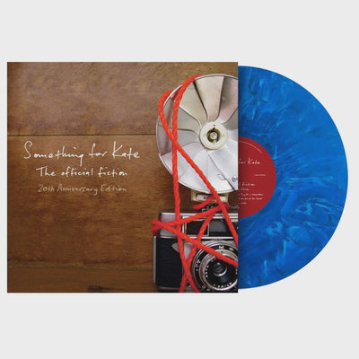 Something For Kate - The Official Fiction 20th Anniversary Blue Marbled Coloured Vinyl LP