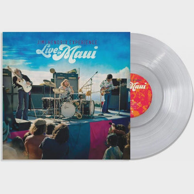Jimi Hendrix - Live In Maui Crystal Clear Coloured Vinyl LP