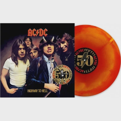 AC/DC - Highway To Hell 50th Anniversary Hellfire Coloured Vinyl LP