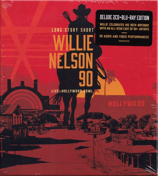 Various Artists - (Long Story Short) Willie Nelson 90 (Live At The Hollywood Bowl) 2CD + Blu-ray
