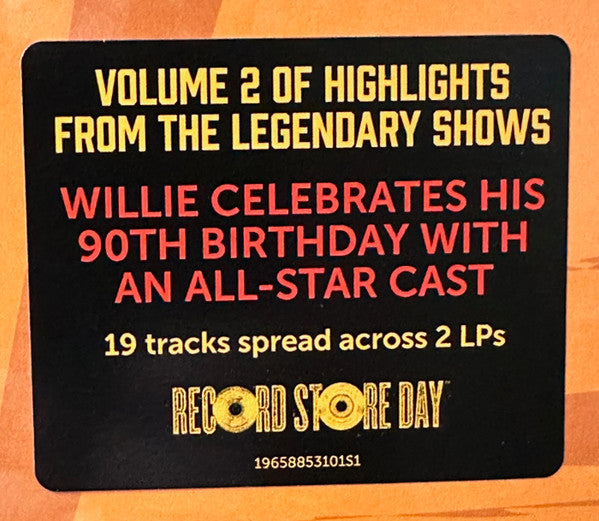 Willie Nelson – Long Story Short: Willie Nelson 90 Live At The Hollywood Bowl Vol II RSD2024 Indie Exclusive Vinyl 2LP (Used)