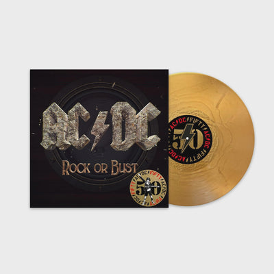 AC/DC - Rock Or Bust Gold Coloured Vinyl LP