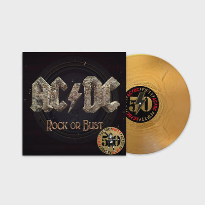 AC/DC - Rock Or Bust Gold Coloured Vinyl LP