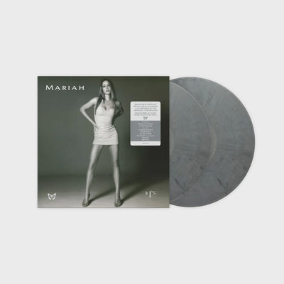 Mariah Carey - #1's Metallic Silver / Black Swirl Coloured Vinyl 2LP