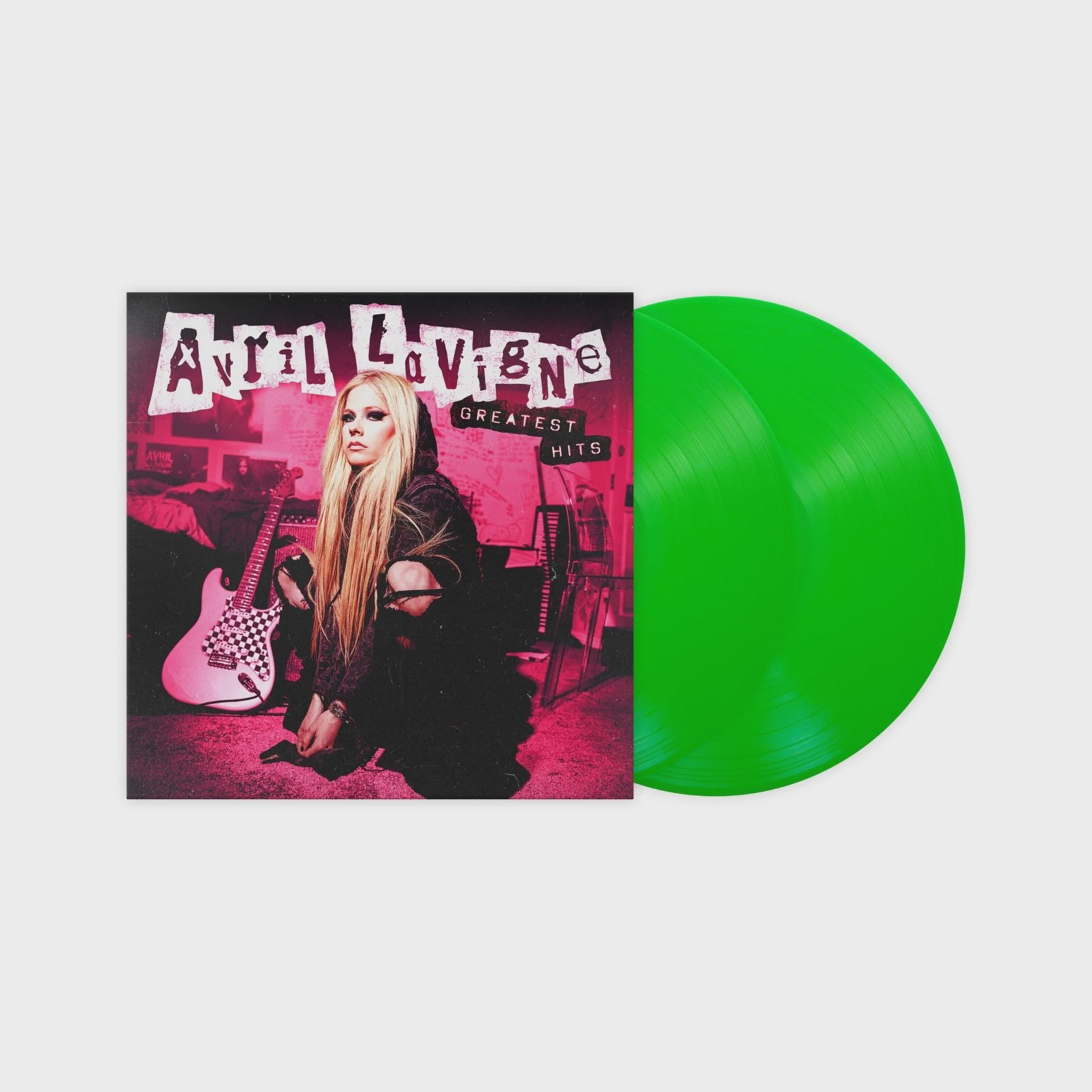 Avril Lavigne - Greatest Hits Neon Green Coloured Vinyl 2LP