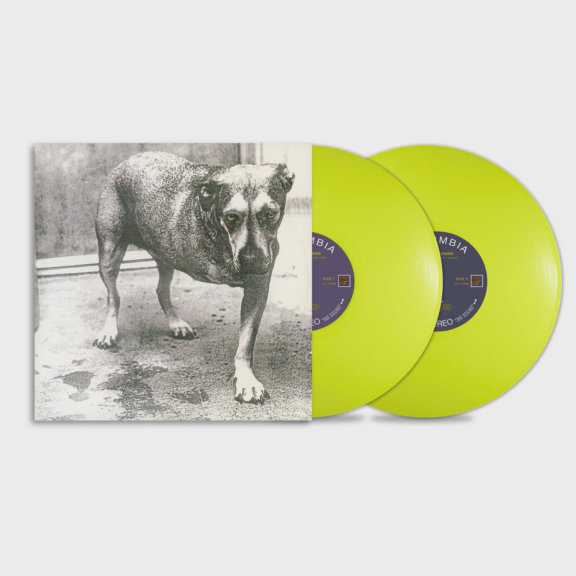Alice In Chains - Alice In Chains 30th Anniversary Transparent Neon Yellow Coloured Vinyl 2LP