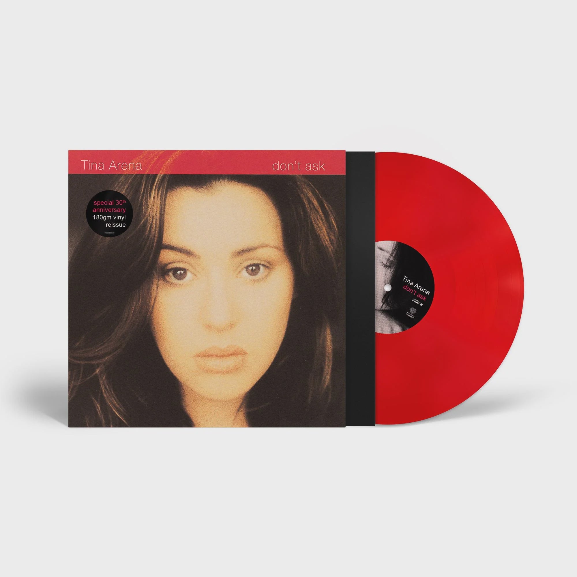 Tina Arena - Don't Ask 30th Anniversary Translucent Red Coloured Vinyl LP