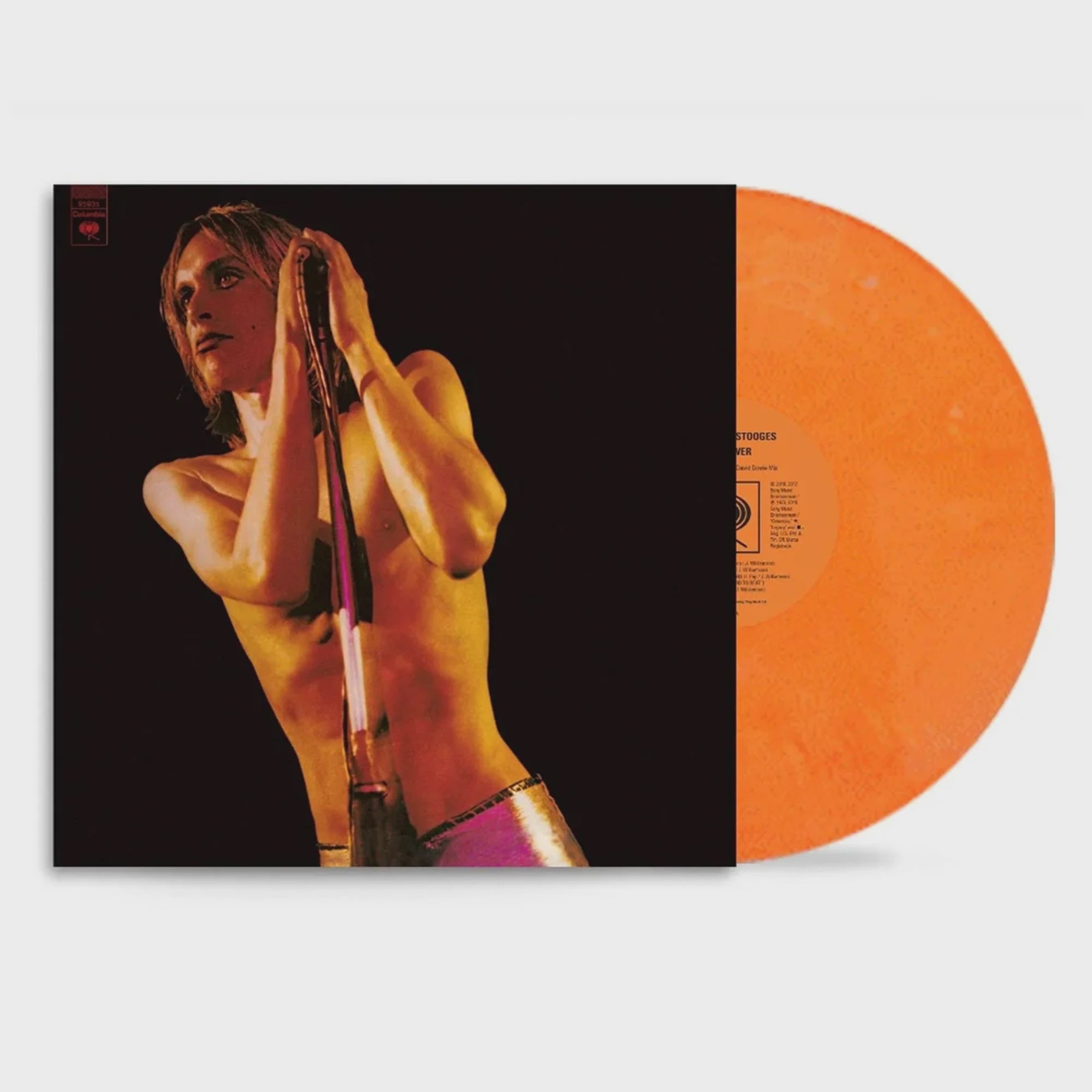 Iggy & The Stooges - Raw Power Orange/White Marble Coloured Vinyl LP