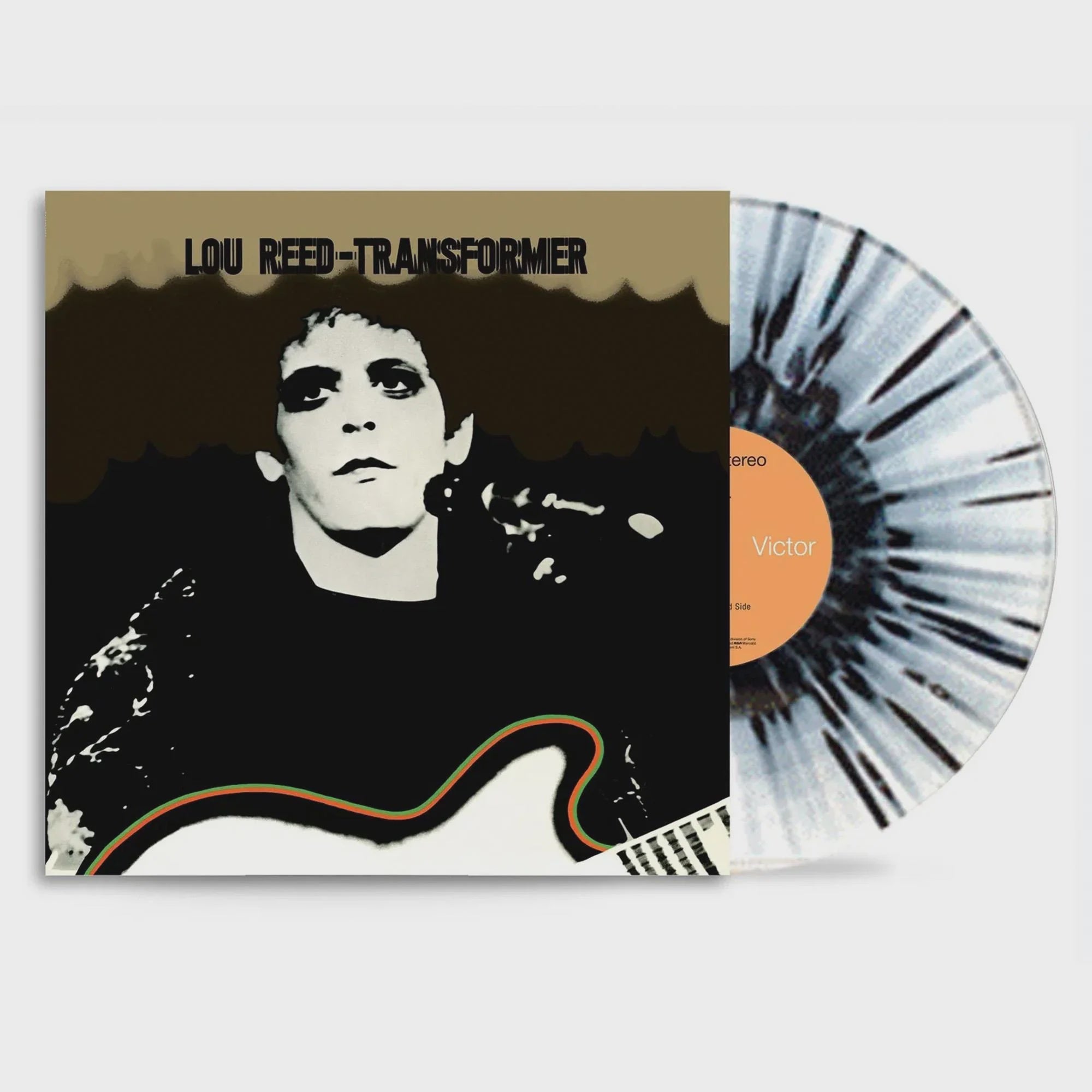 Lou Reed - Transformer Black/White Splatter Coloured Vinyl LP