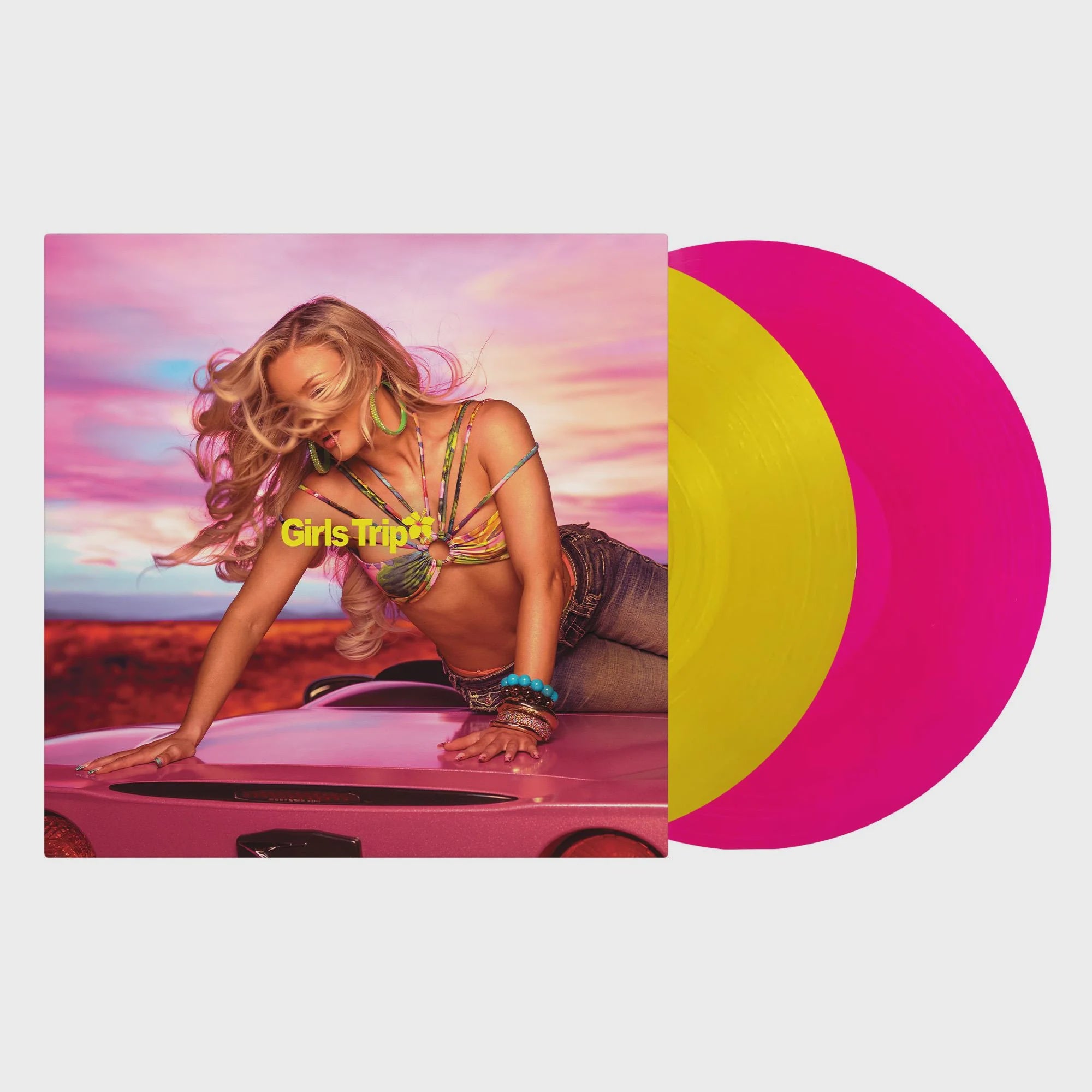 Zara Larsson - Midnight Sun (Girls Trip) Crystal Golden Yellow/Crystal Fuschia Coloured Vinyl 2LP