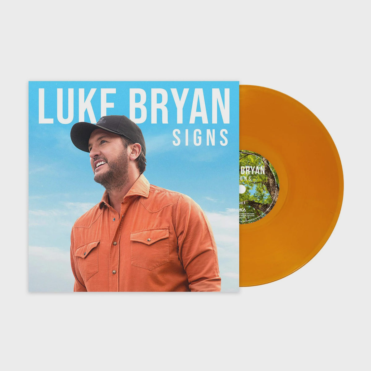 Luke Bryan - Signs Orange Coloured Vinyl LP