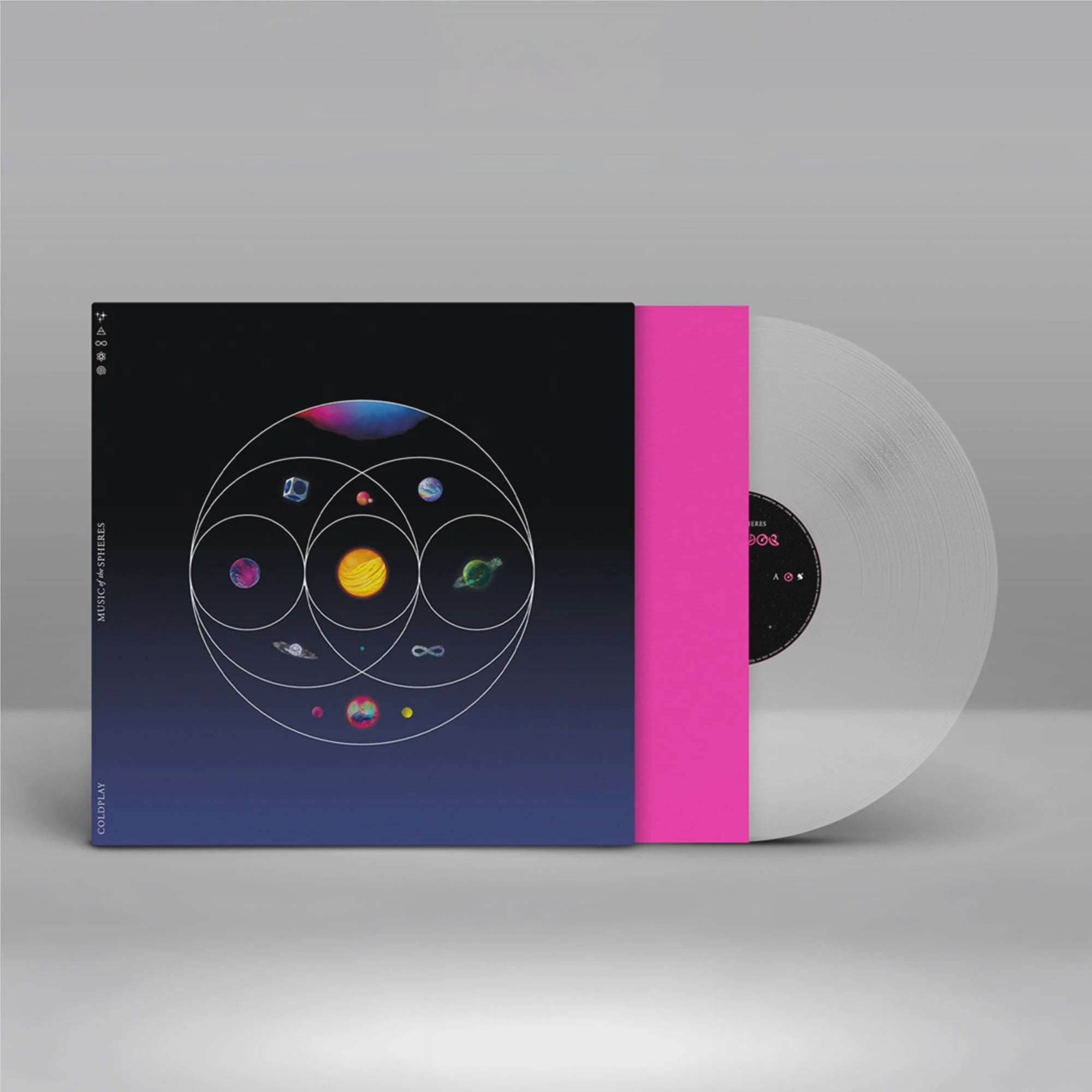 Coldplay - Music Of The Spheres Clear Eco Vinyl LP