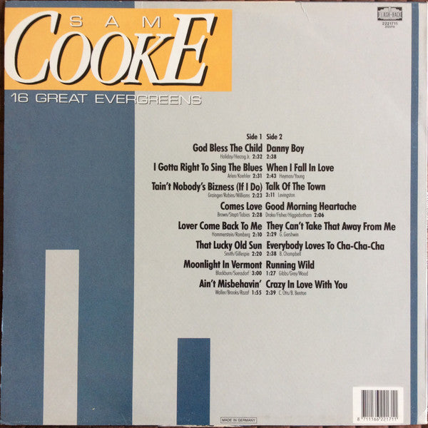 Sam Cooke - Everybody Loves To Cha-Cha-Cha Vinyl LP (Used)