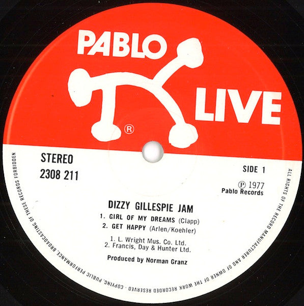 Dizzy Gillespie - Montreux '77: Dizzy Gillespie Jam Vinyl LP (Used)