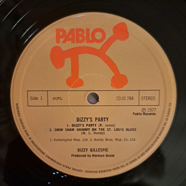 Dizzy Gillespie 6 - Dizzy's Party Vinyl LP (Used)