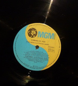 Five Man Electrical Band - Coming Of Age Vinyl LP (Used)