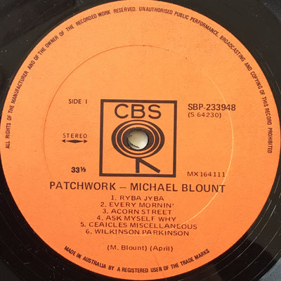 Michael Blount - Patchwork Vinyl LP (Used)