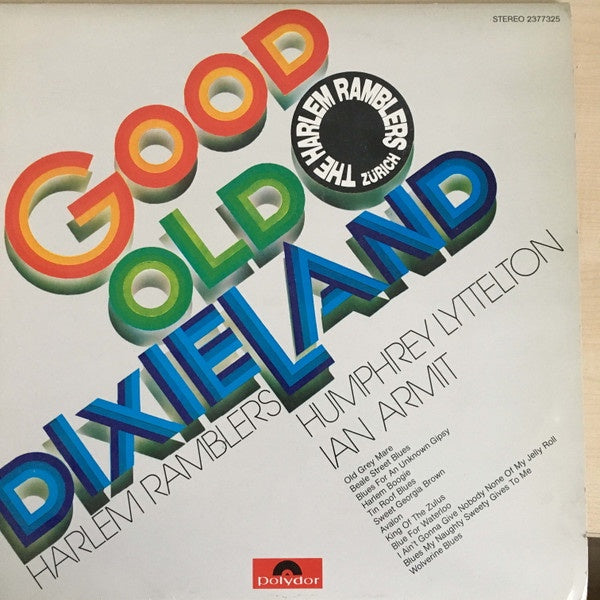 Harlem Ramblers, Humphrey Lyttelton & Ian Armit - Good Old Dixieland Vinyl LP (Used)