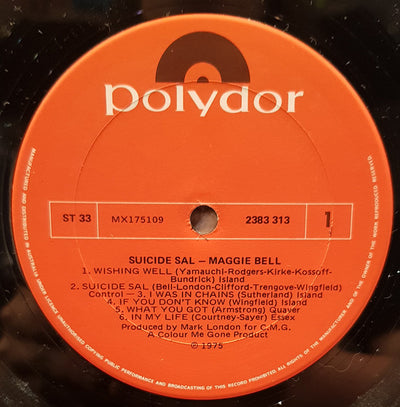 Maggie Bell - Suicide Sal Vinyl LP (Used)