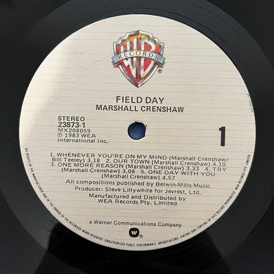 Marshall Crenshaw - Field Day Vinyl LP (Used)