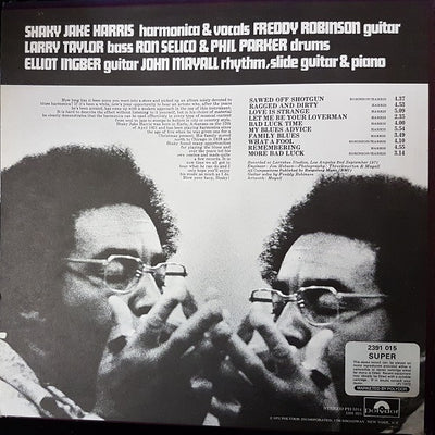 Shakey Jake Harris - The Devil's Harmonica Vinyl LP (Used)
