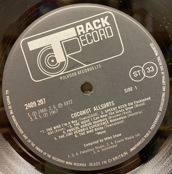 Various Artists - Coconut Allsorts Vinyl LP (Used)