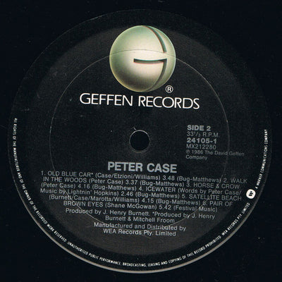 Peter Case - Peter Case Vinyl LP (Used)