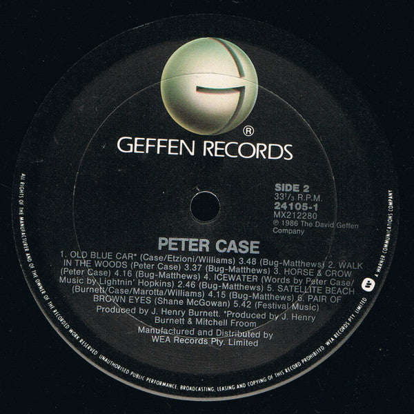 Peter Case - Peter Case Vinyl LP (Used)
