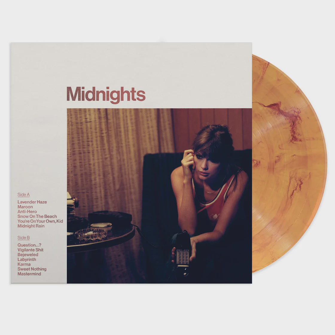 Taylor Swift - Midnights Blood Moon Coloured Vinyl LP