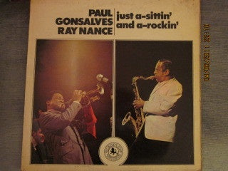Paul Gonsalves & Ray Nance - Just A-Sittin' And A-Rockin' Vinyl LP (Used)