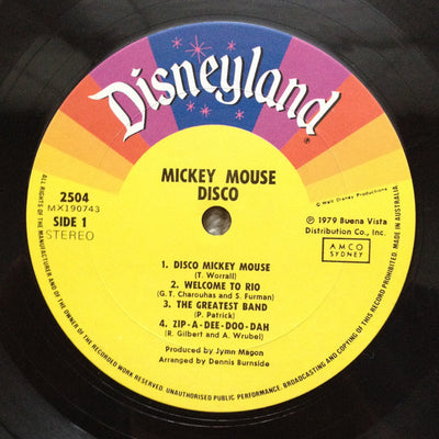Mickey Mouse Disco Vinyl LP (Used)