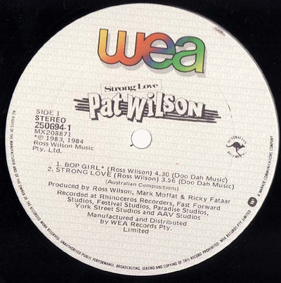 Pat Wilson - Strong Love Vinyl LP (Used)