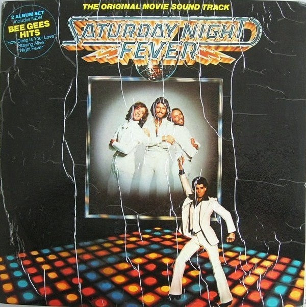Soundtrack - Saturday Night Fever (The Original Movie Sound Track) Silver Coloured Vinyl 2LP (Used)