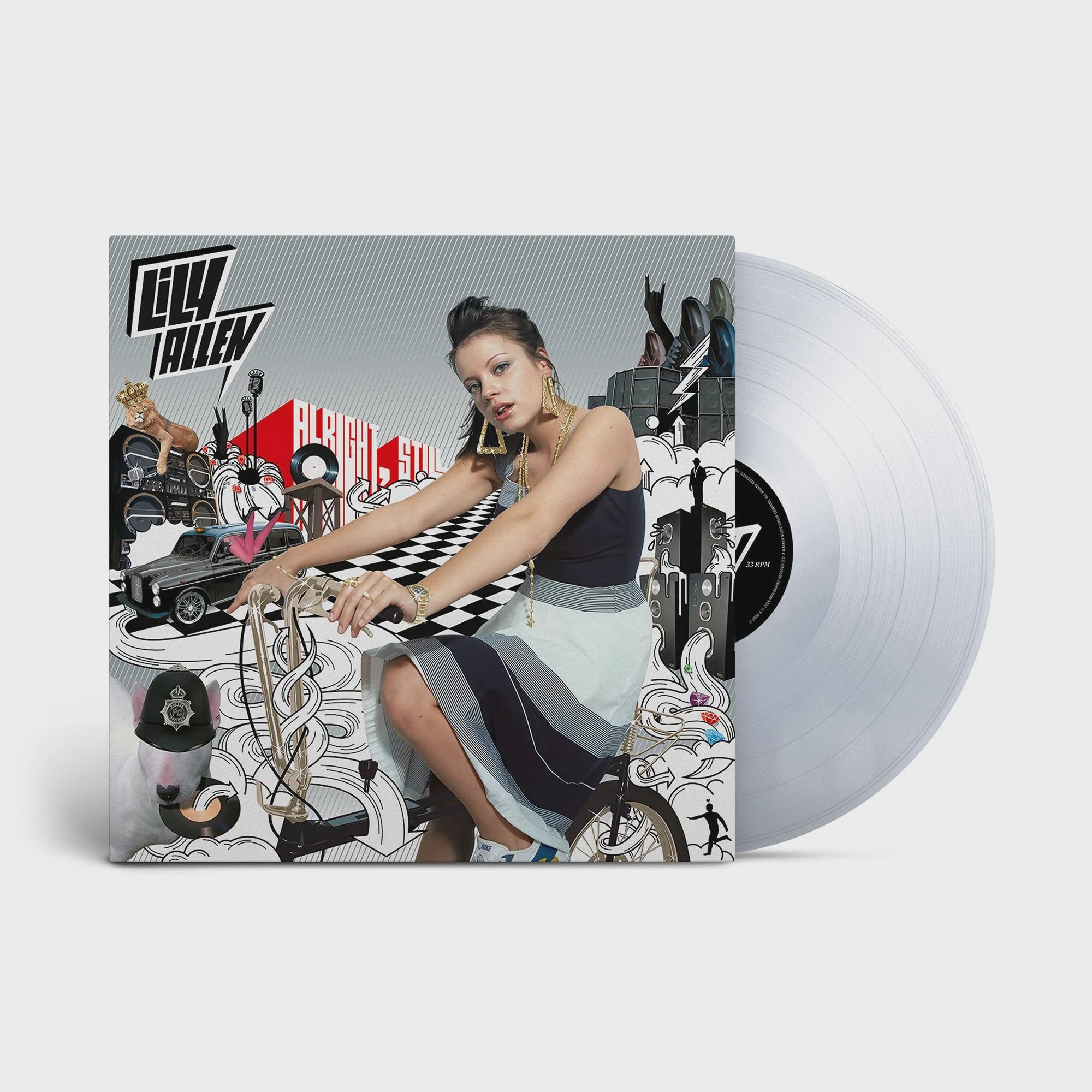 Lily Allen - Alright Still Clear Coloured Vinyl LP