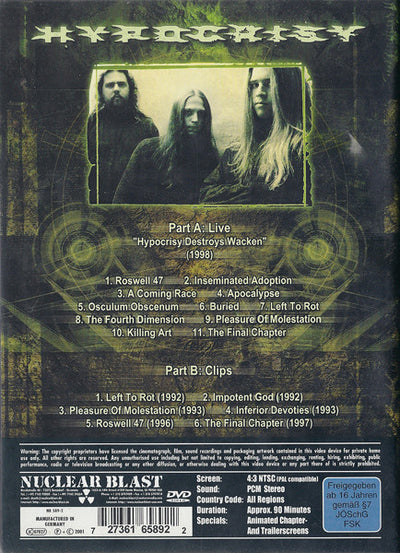Hypocrisy – Live & Clips DVD