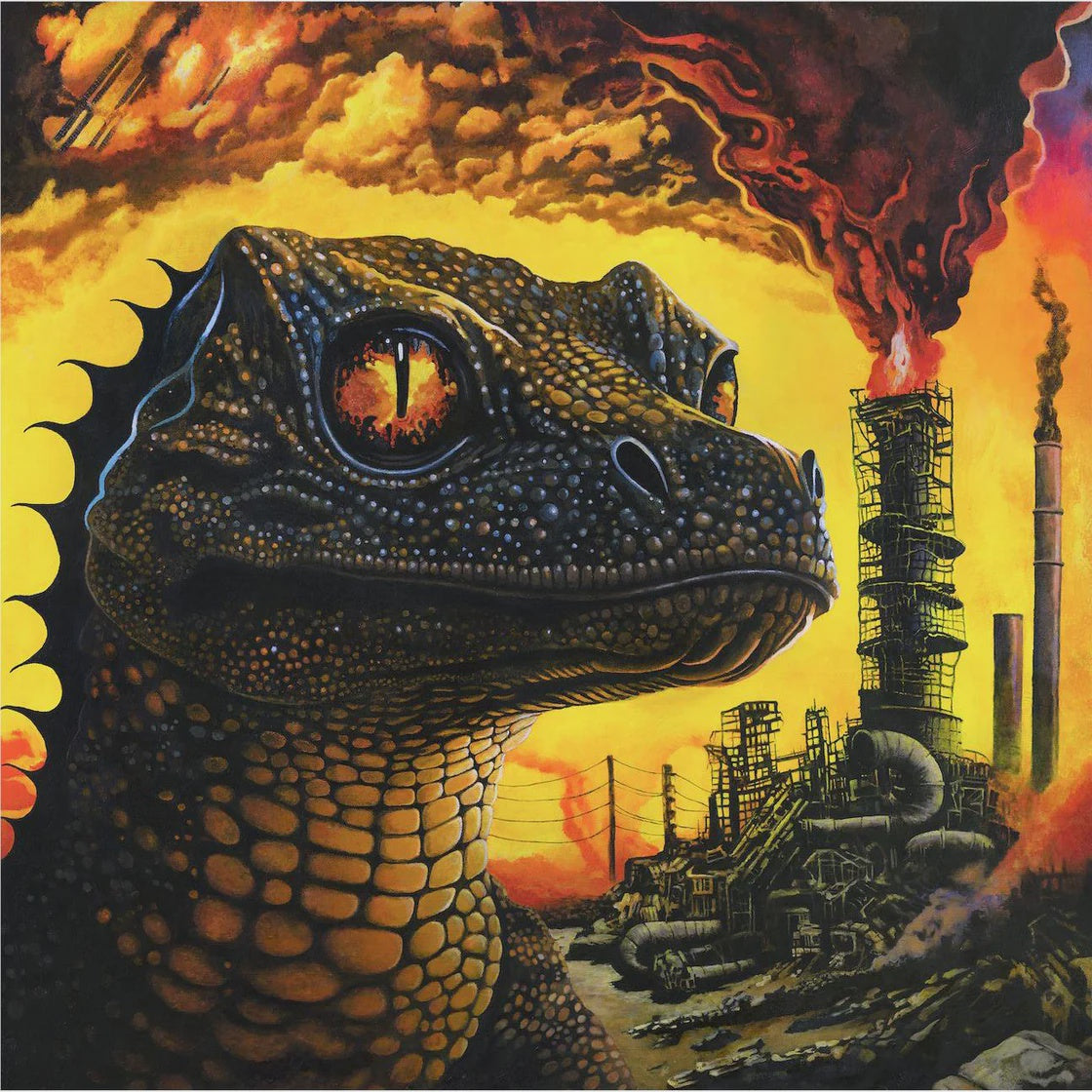 King Gizzard & The Lizard Wizard - PetroDragonic Apocalypse; or, Dawn of Eternal Night: An Annihilation of Planet Earth and the Beginning of Merciless Damnation Lucky Rainbow Coloured Vinyl 2LP