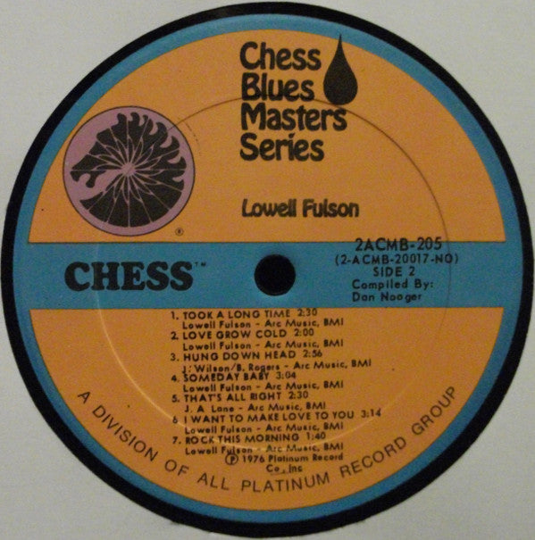 Lowell Fulson - Lowell Fulson Vinyl 2LP (Used)