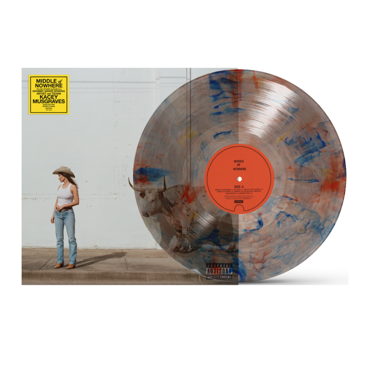 Kacey Musgraves - Middle Of Nowhere Indie Exclusive Rodeo Clown Mix Coloured Vinyl LP