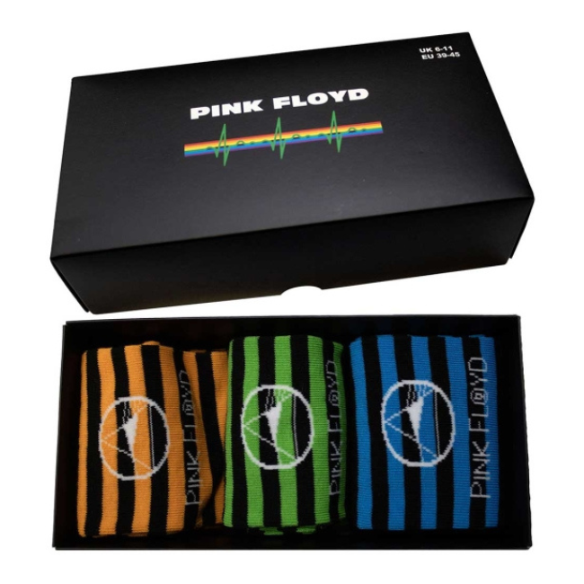 Pink Floyd - 3 Pack Mono Prism Socks