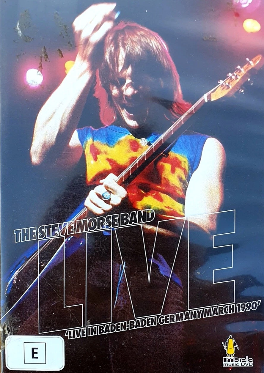 Steve Morse Band – Live In Baden-Baden Germany March 1990 DVD
