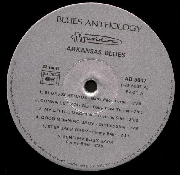 Various Artists - Arkansas Blues Vinyl LP (Used)