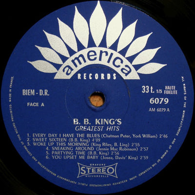 B.B. King - BB King's Greatest Hits Reissue Vinyl LP (Used)