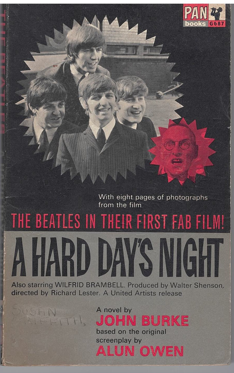 Beatles – A Hard Day's Night (The Beatles In Their First Fab Film) By John Burke Book (1964)