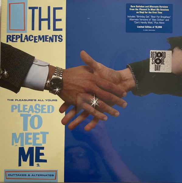 Replacements - Pleasures All Yours: Pleased To Meet Me Outtakes And Alternates RSD2021 Vinyl LP