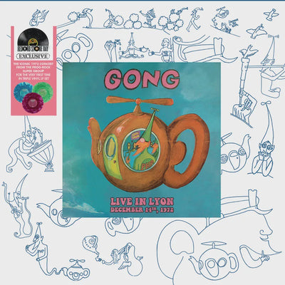 Gong - Live In Lyon 1972 RSD2023 Coloured Vinyl 3LP