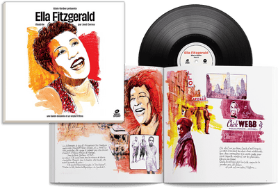 Ella Fitzgerald - Ella Fitzgerald Story Comic Book + Vinyl LP