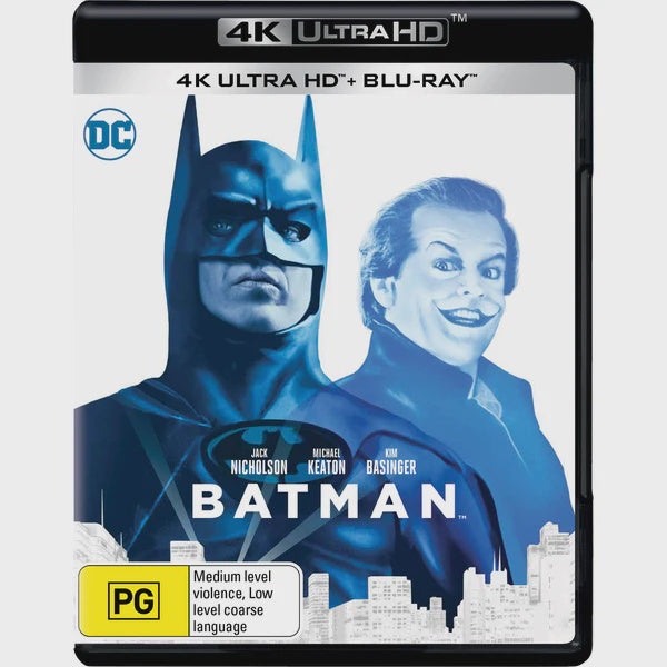 Batman (1989) (Special Release) 4K UHD Blu-Ray 2Blu-Ray (New)