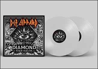 Def Leppard - Diamond Star Halos Clear Coloured Vinyl 2LP